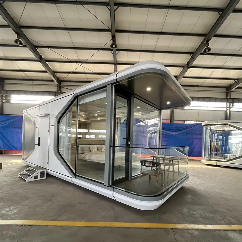Can the K7 Space Capsule Pod with Balcony Be Customized to Fit Your Resort Theme