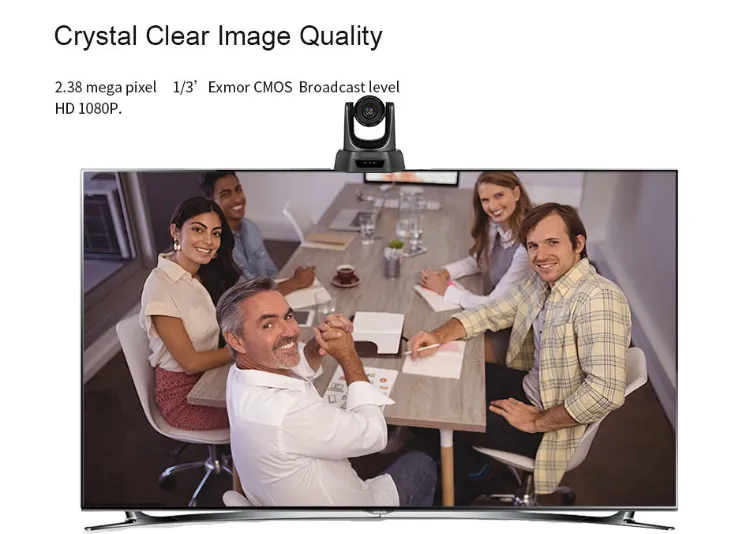 20X Zoom HDMI HD 1080P Live Streaming Video Conference Camera for Church