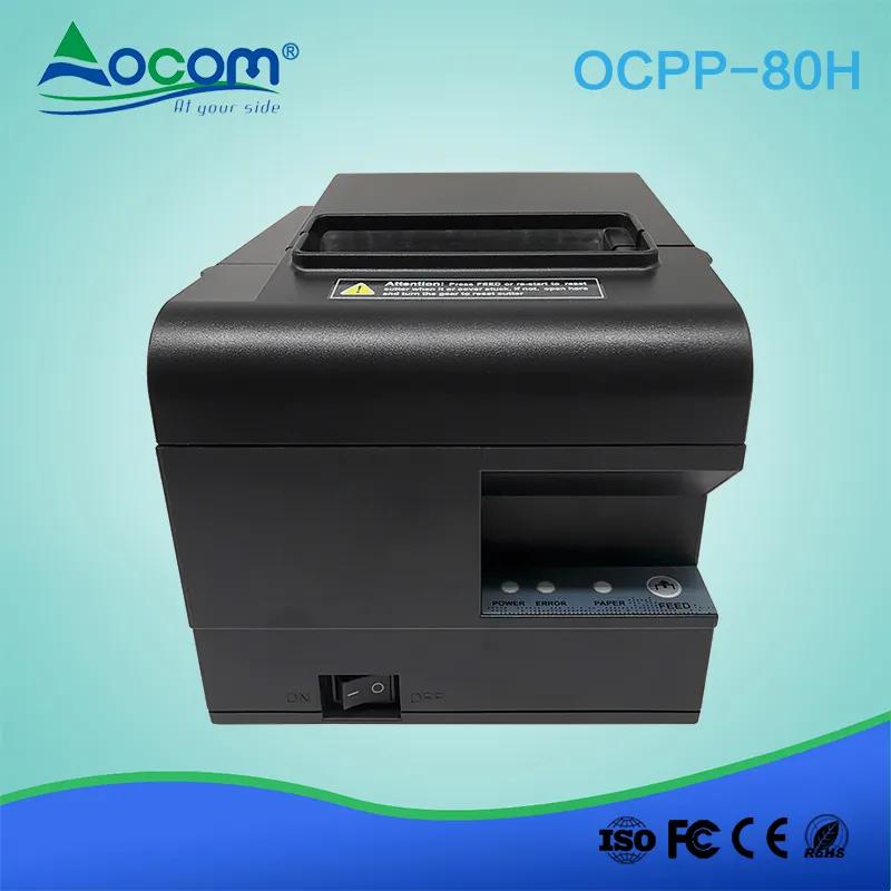 300mm/S Printing Speed 80mm Bluetooth POS Driver Thermal Receipt Printer