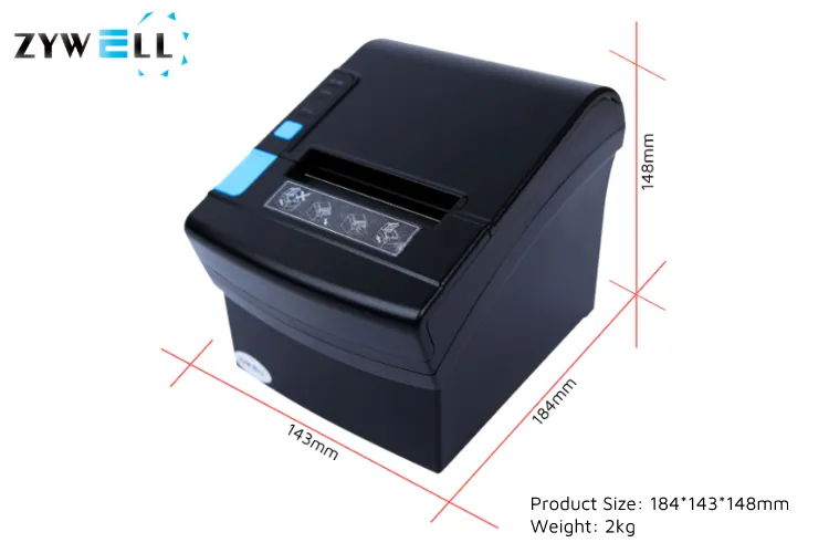 3inch USB Ethernet Desktop Receipt Printer for Doordash