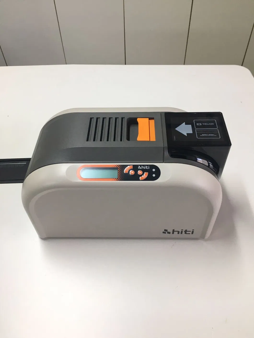 400 Prints Ymcko Ribbon Included Hiti CS-200e Desktop Cr80 Plastic ID Card Printer