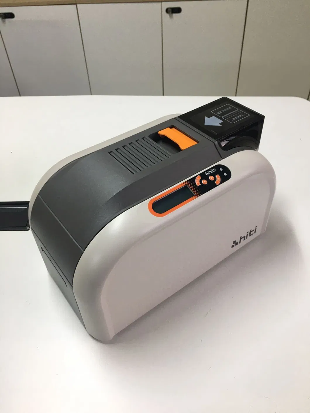 400 Prints Ymcko Ribbon Included Hiti CS-200e Desktop Cr80 Plastic ID Card Printer