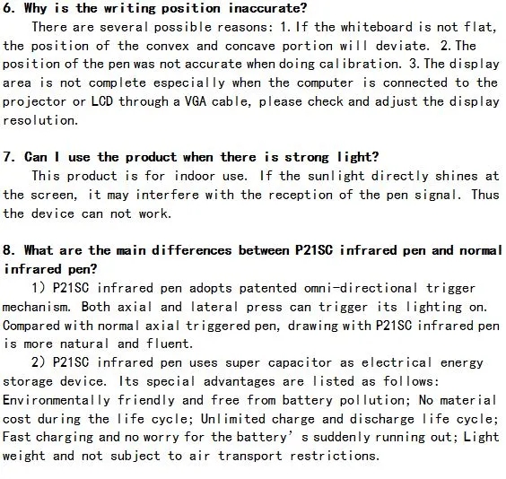 45-120" Electronic Portable Interactive Whiteboard 5 Point Multitouch Wireless Optional