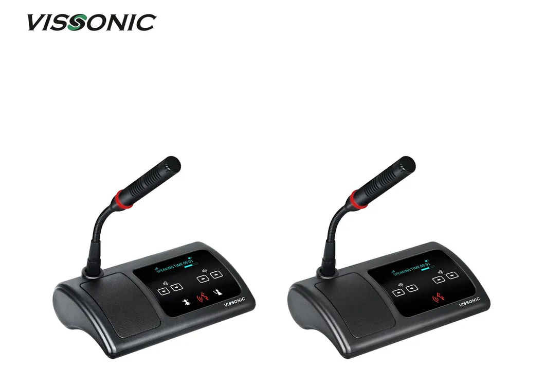 5g WiFi Wireless Digital Dual Selectors Microphone for Chairman/Delegate Unit