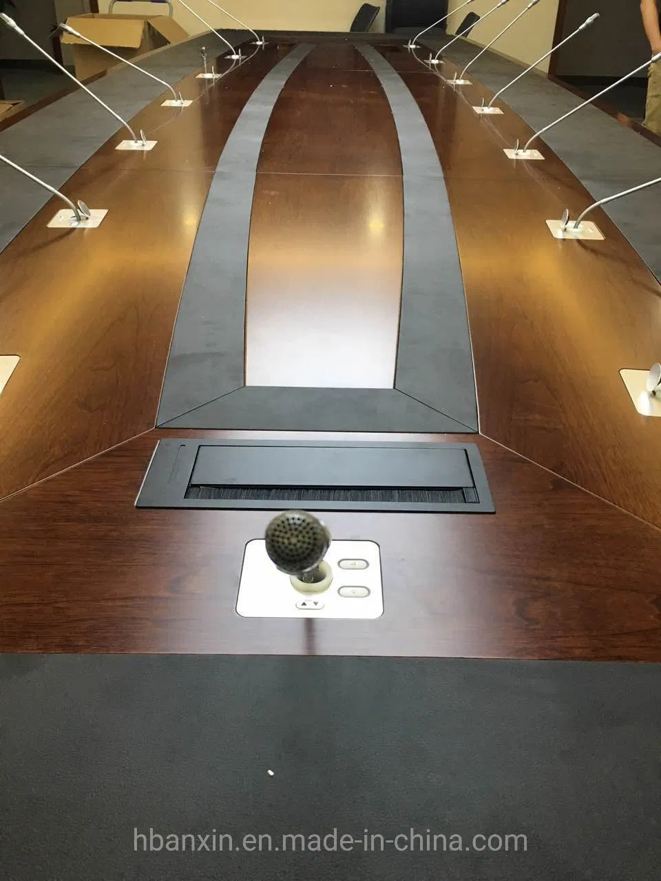 Audio Conference System Table Microphone Motorized Lifter