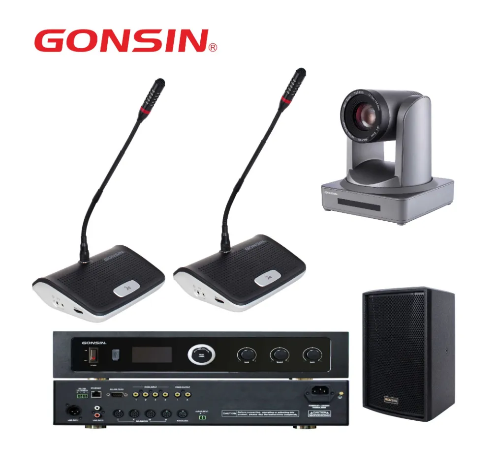 Auto Tracking Video Conference Desktop Microphone Gooseneck Microphone Sample Gooseneck Microphone Mic Microfono De Conferencia