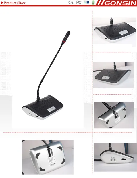 Auto Tracking Video Conference Desktop Microphone Gooseneck Microphone Sample Gooseneck Microphone Mic Microfono De Conferencia