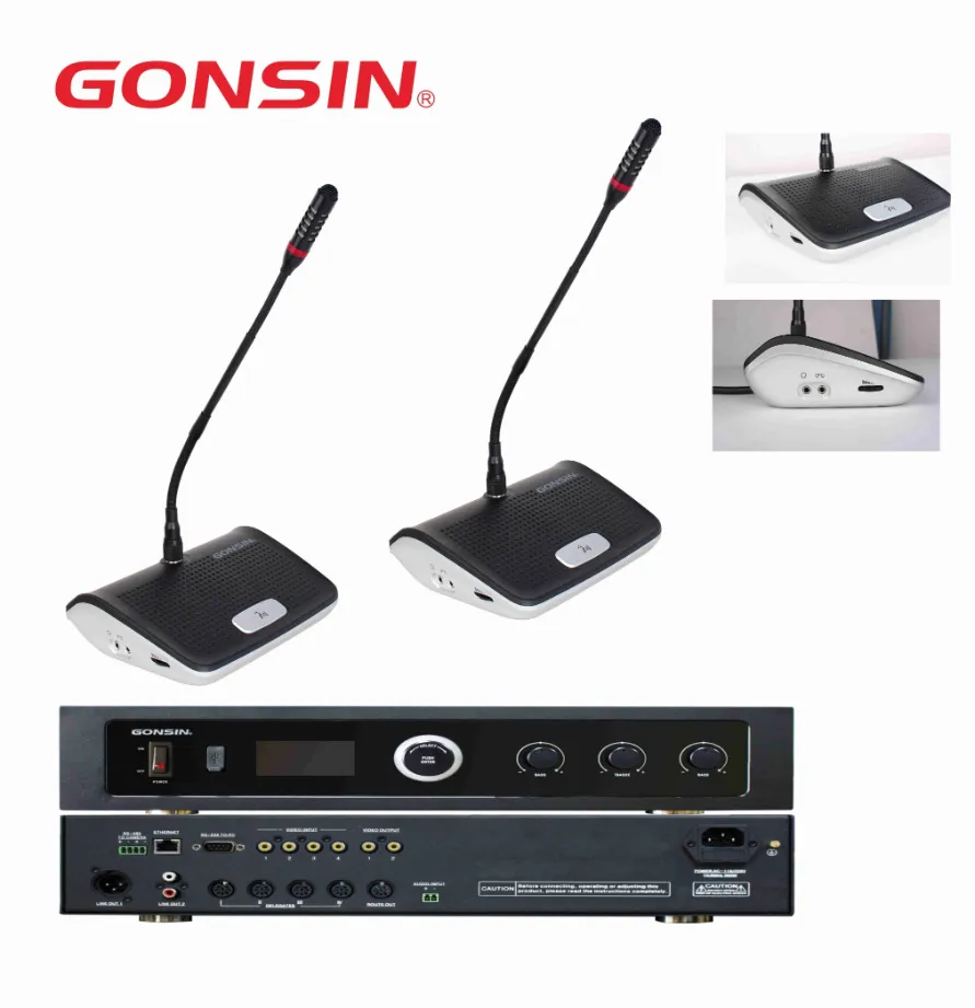 Auto Tracking Video Conference Desktop Microphone Gooseneck Microphone Sample Gooseneck Microphone Mic Microfono De Conferencia