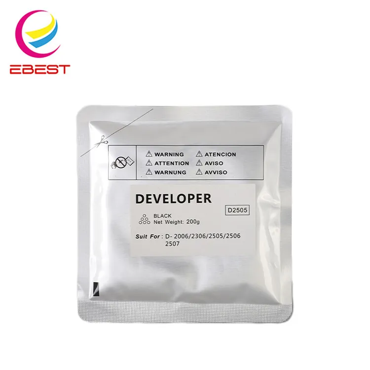 Black Developer Compatible for D2505 Suit for 2006 2307 2507 2306 2505 Toshiba Copier