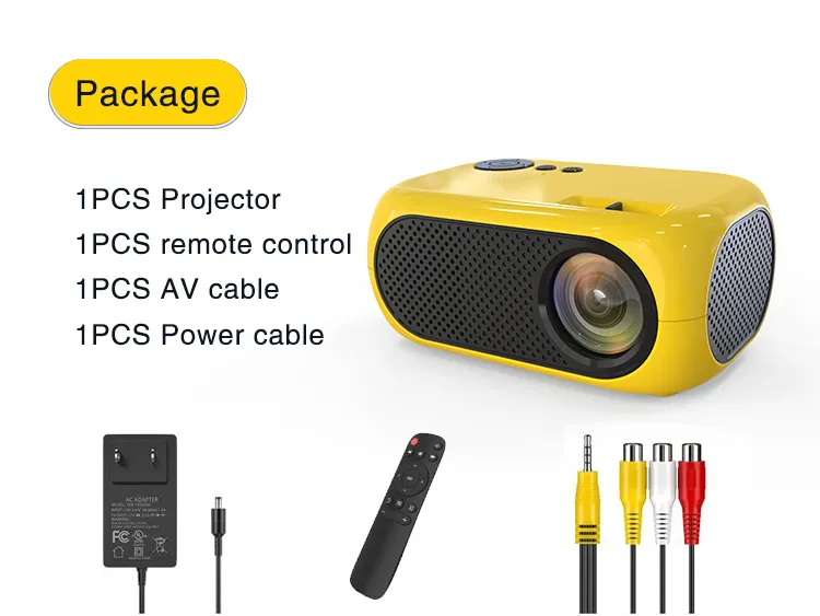 Children Mini Portable Projector for Christmas Children Gift