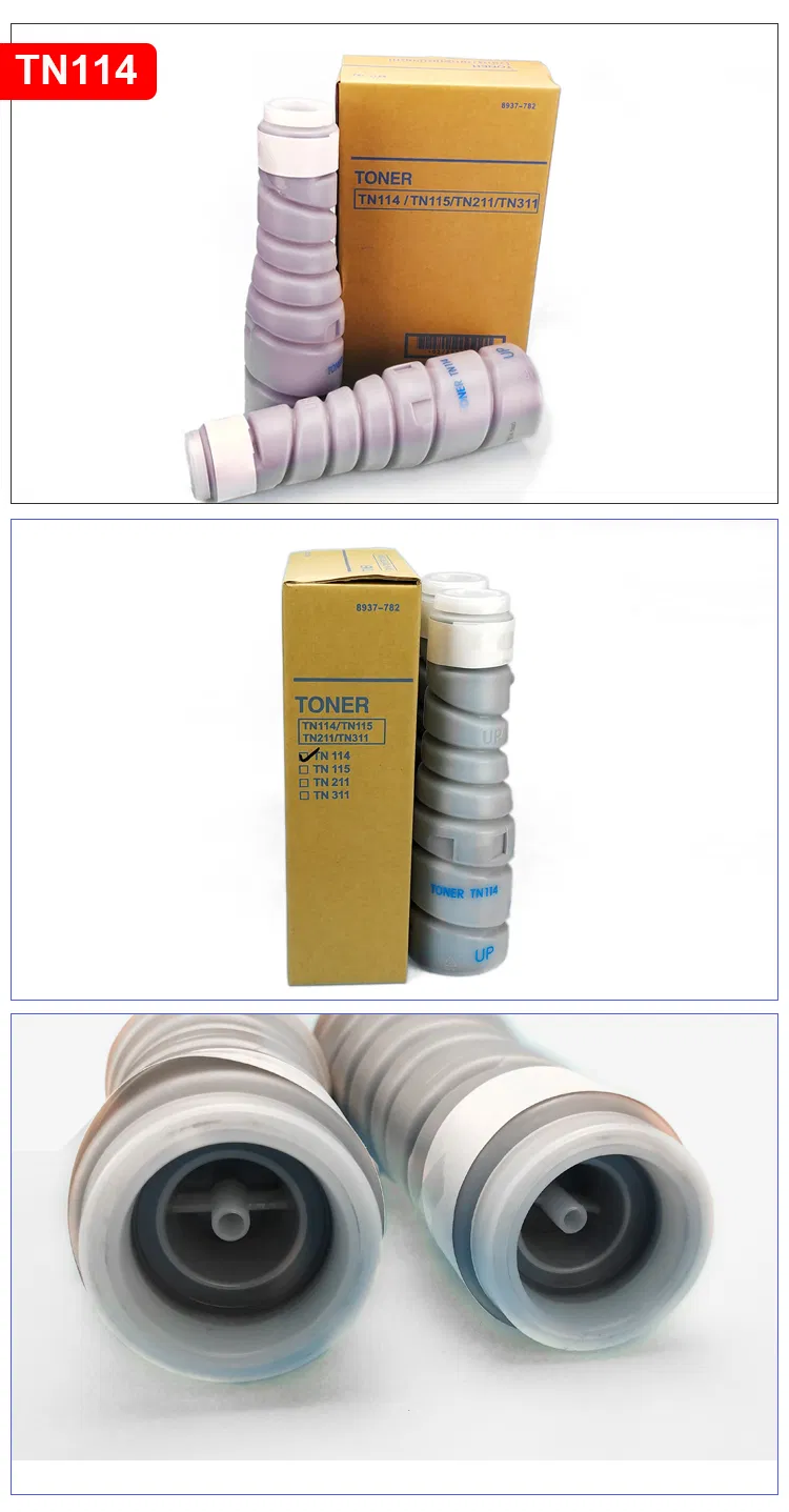 Compatible for Konica Minolta Tn114 Tn115 Toner Cartridge