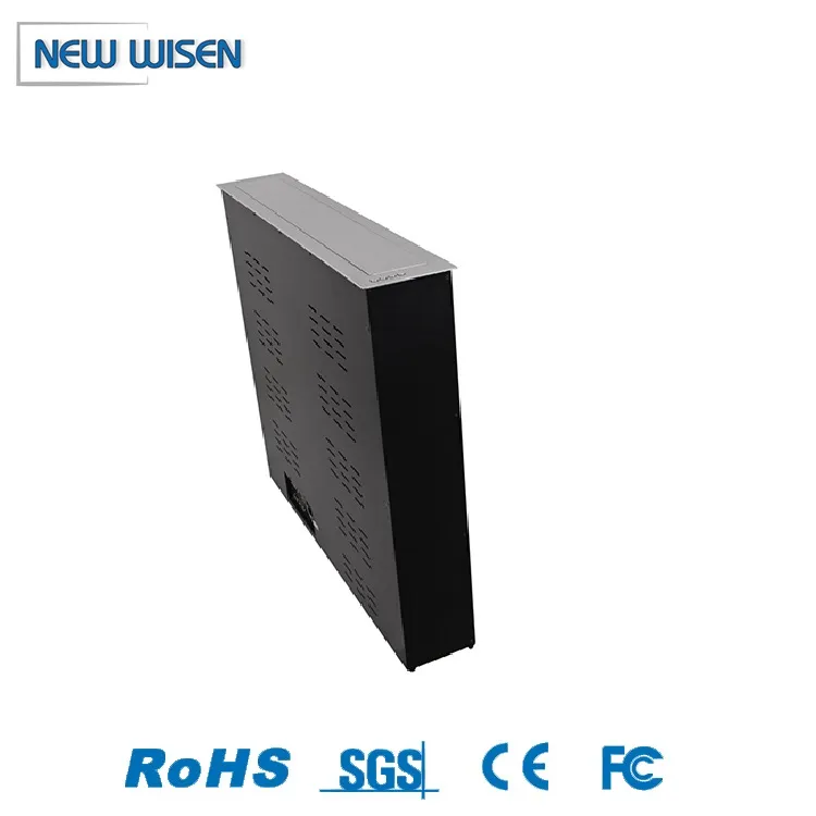 Customizable Hidden Desktop TV LCD Monitor Lift System Electric Telescopic Monitor