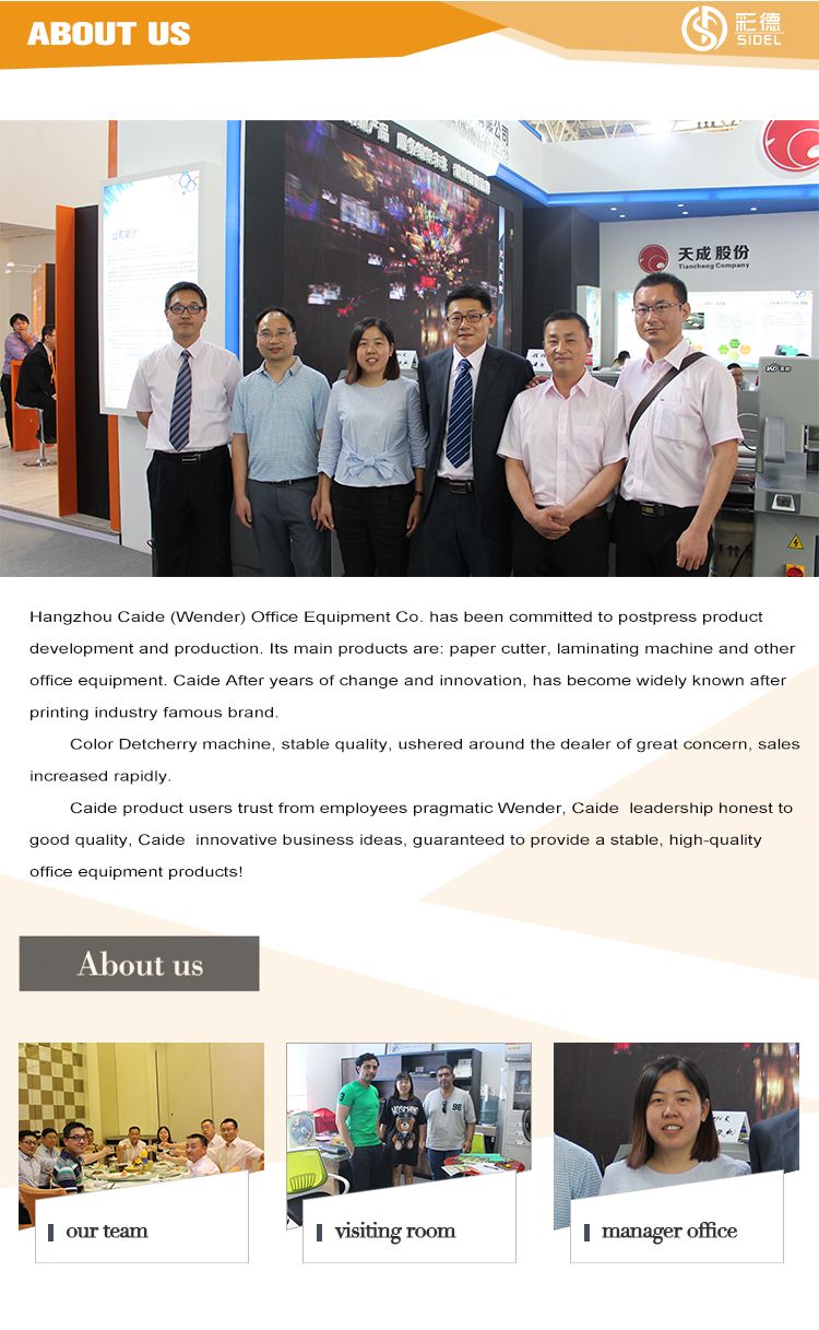 Desktop Manual 460mm Glue Binding Machine Glue Binder (WD-460A)