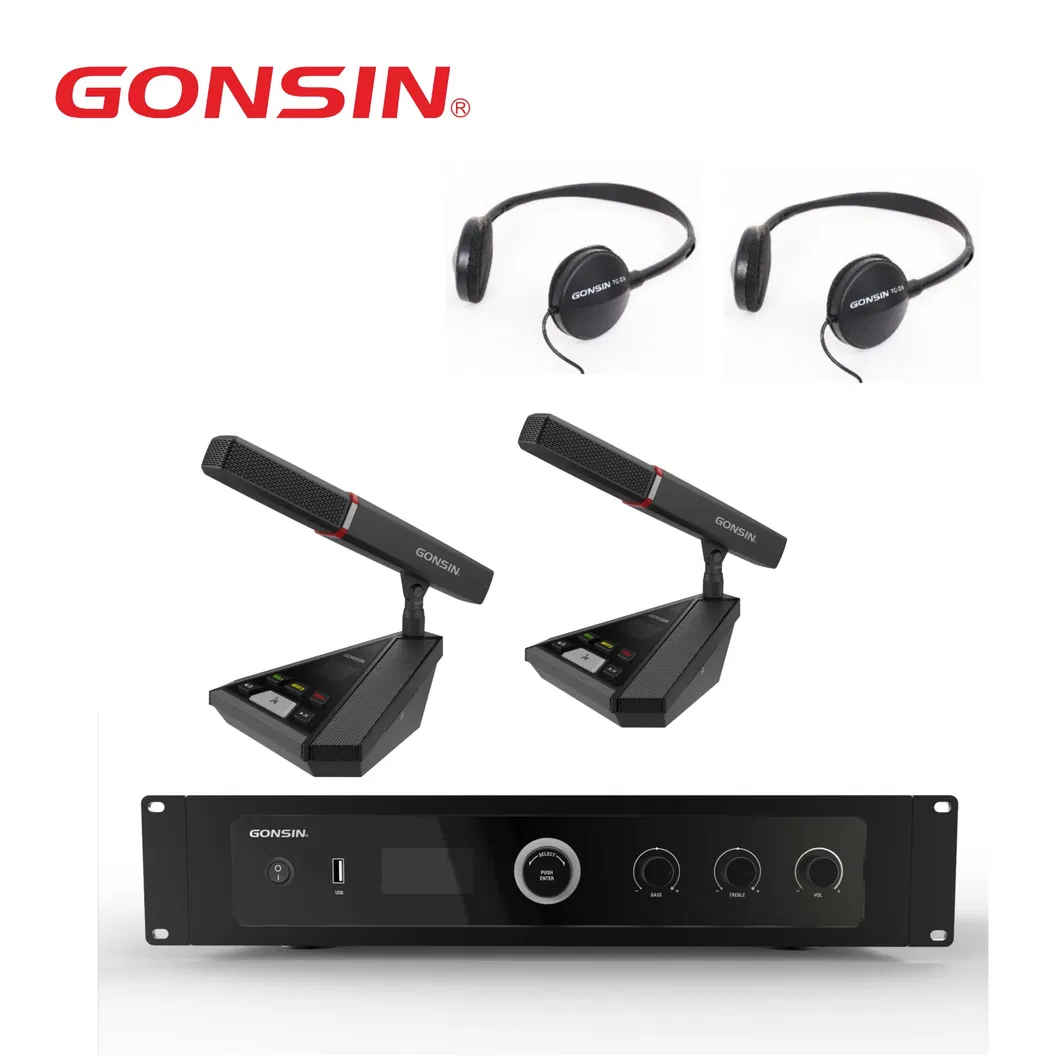 Desktop Microphones Conference Communication Microphone with Voting Simultaneous Interpretation