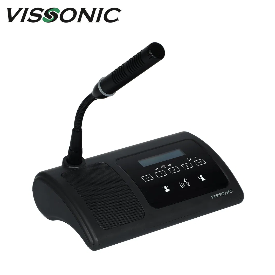 Digital Wireless Discussion + Voting Conference System Microphone Unit