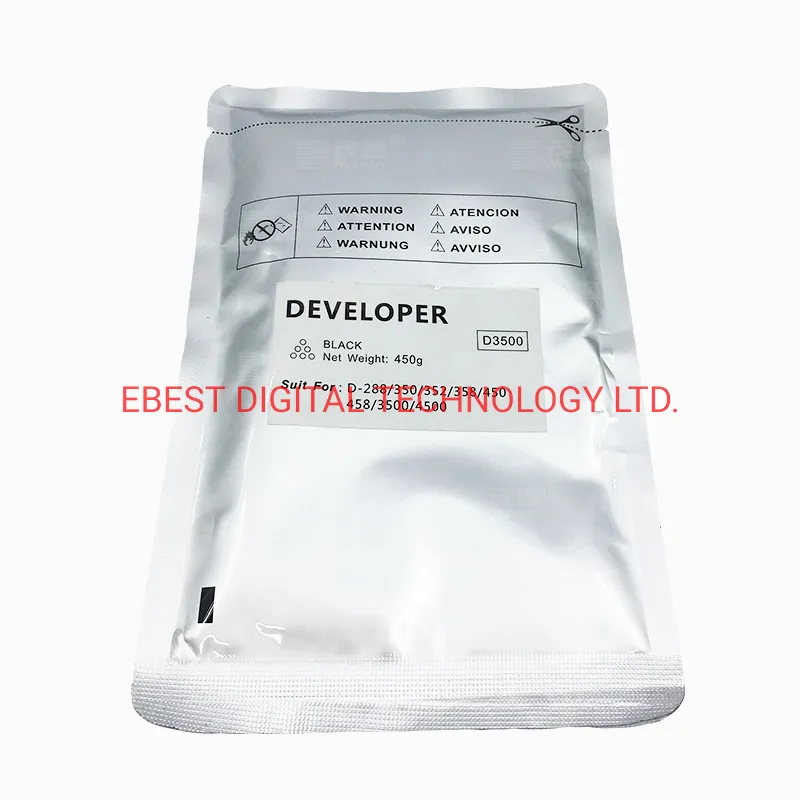 Factory Sale Cheap Prices D3500/450/352/358/4500/458/288/350 Compatible Copier Toner Developer for Toshiba
