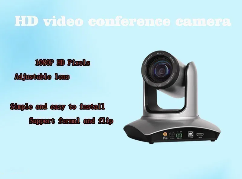 FHD 1080P Video Conference PTZ Camera Webcam Optical Zoom 12X Auto Tracking Webcam