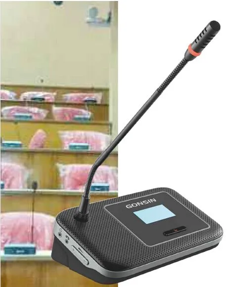 Gonsin Conferencia Digital Equipos Sistema De Conferencias Votacion Electronica Microfono Gooseneck Inalambrico Con Video camera