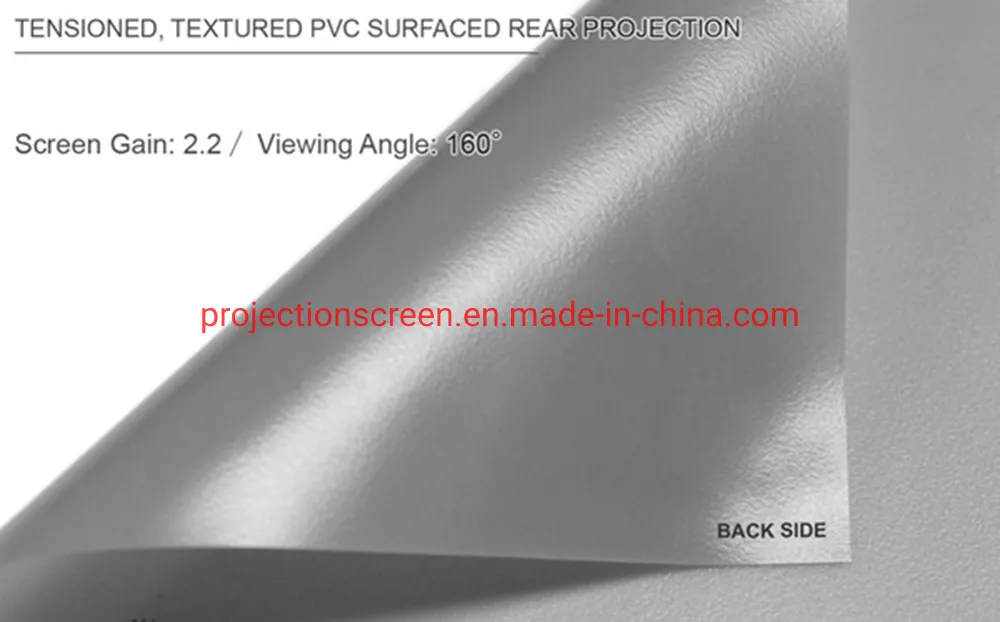 HD Projector Projection Screen 300 Inch 16: 9 Outdoor Fast Folding Frame Screens for Camping Music Party