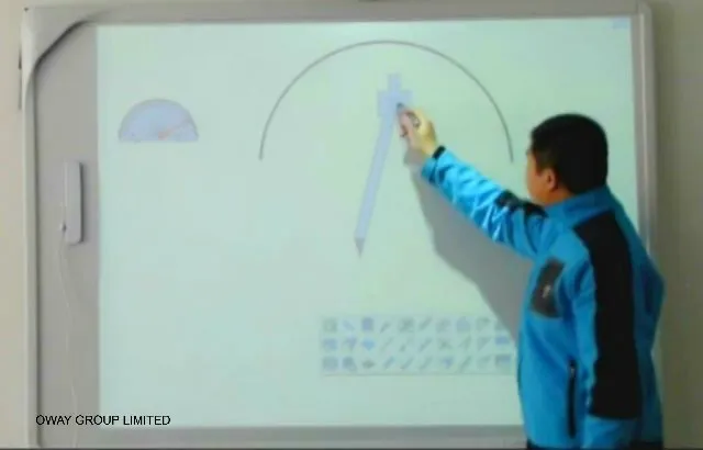 High Positioning Accuracy Finger Touch Interactive Whiteboard FT6