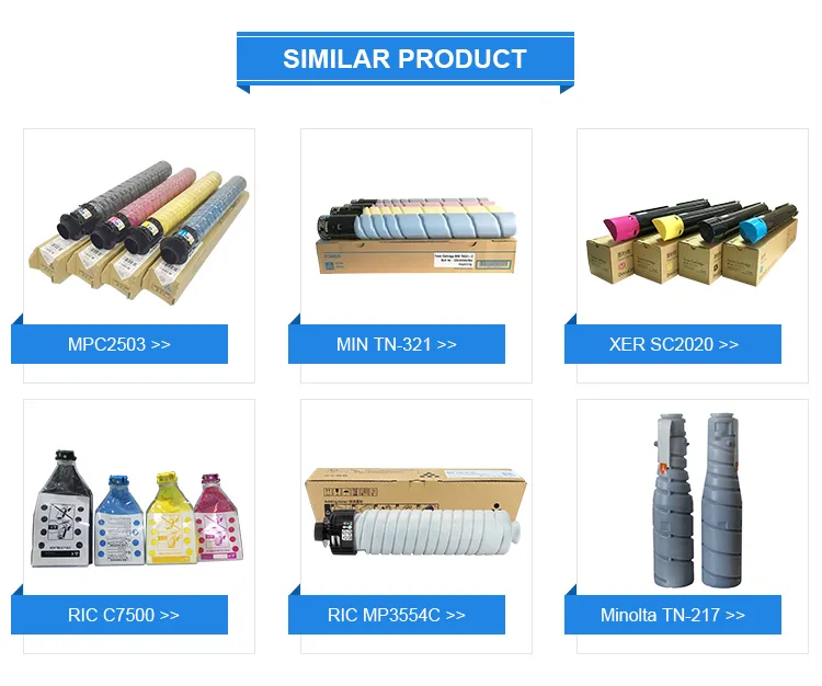 High Quality Compatible IMC2000 IMC2500 Toner Cartridge for Ricoh Aficio