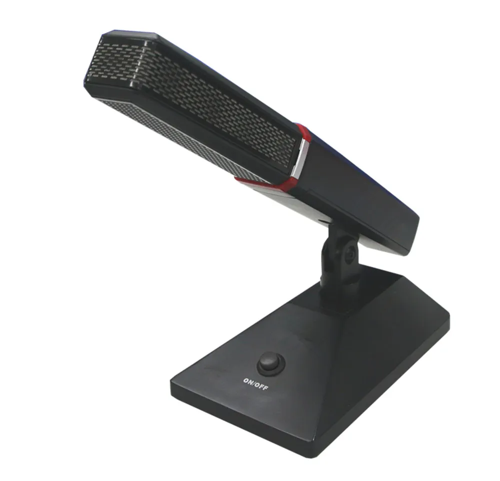 Hot Best Conference Microphone Desktop Rectangular Columnar Professional Wired Condenser