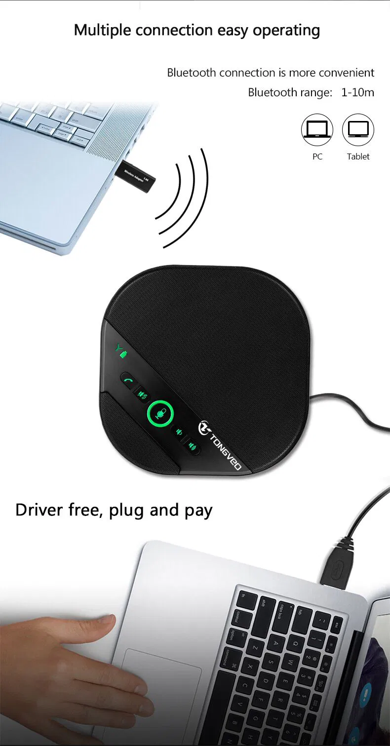Hot Selling Laptop Wireless Mini Hidden USB Microphone Omnidirectional Microphone