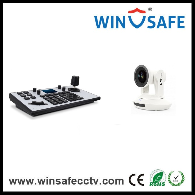 IP 4K 35X Optical Zoom HD Video Conference Ndi PTZ Camera USB3.0 HDMI 3G- SDI Audio Poe