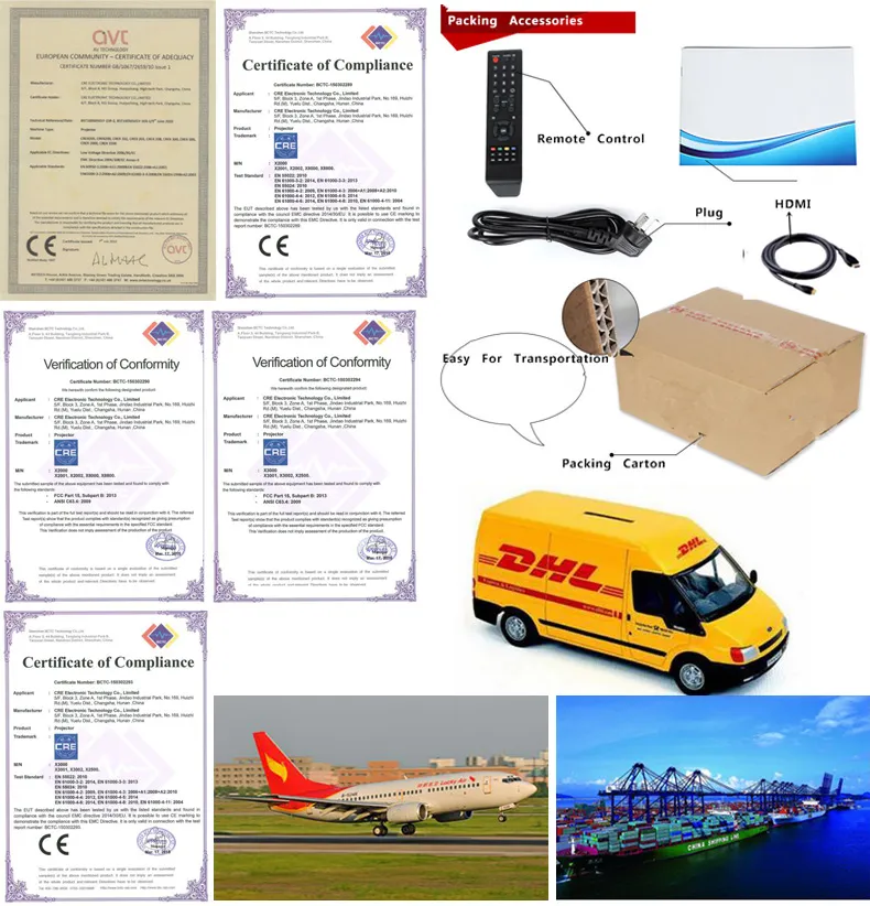 Latest Product! ! ! Full HD High Brightness School Business Multimedia Mini 3D Laser Projector