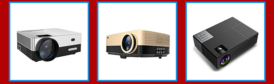 LCD Smart Home Theater Logo Pocket Portable 4K Android Video Mobile Phone Mini LED Projector 1080P