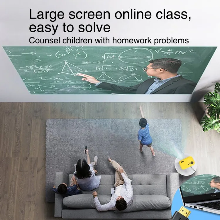 LCD Smart Home Theater Logo Pocket Portable 4K Android Video Mobile Phone Mini LED Projector 1080P