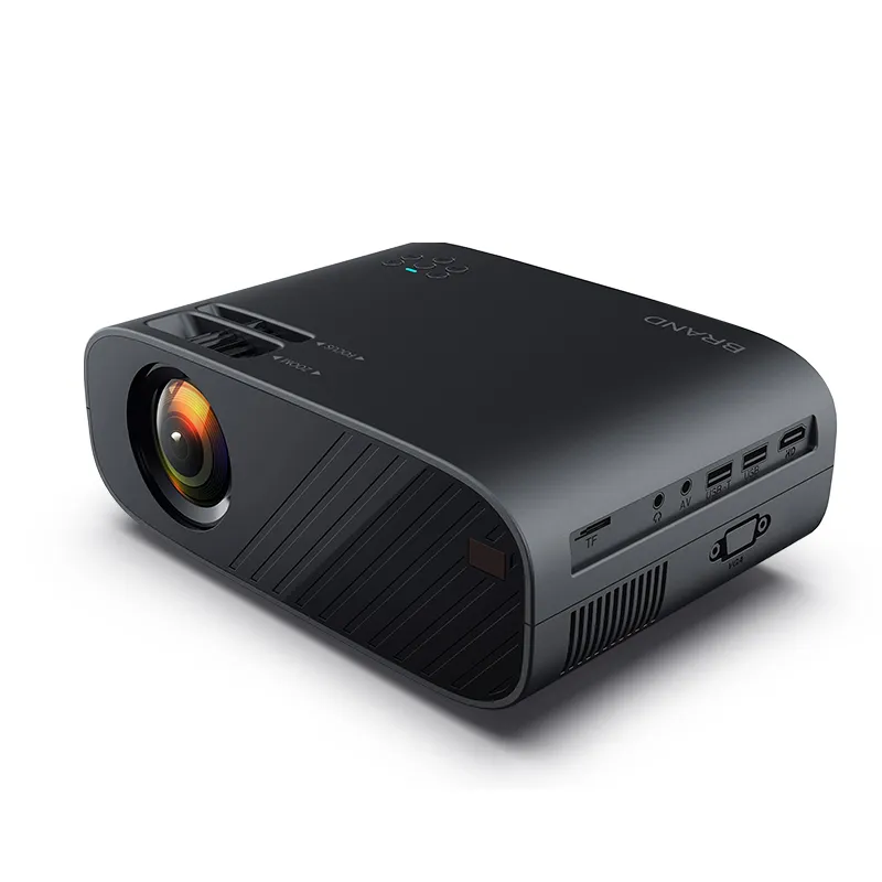 Mini Projector Supported 1920*1080P 170′′ Portable Projector for Home with 40000 Hrs LED Lamp Life TV Stick
