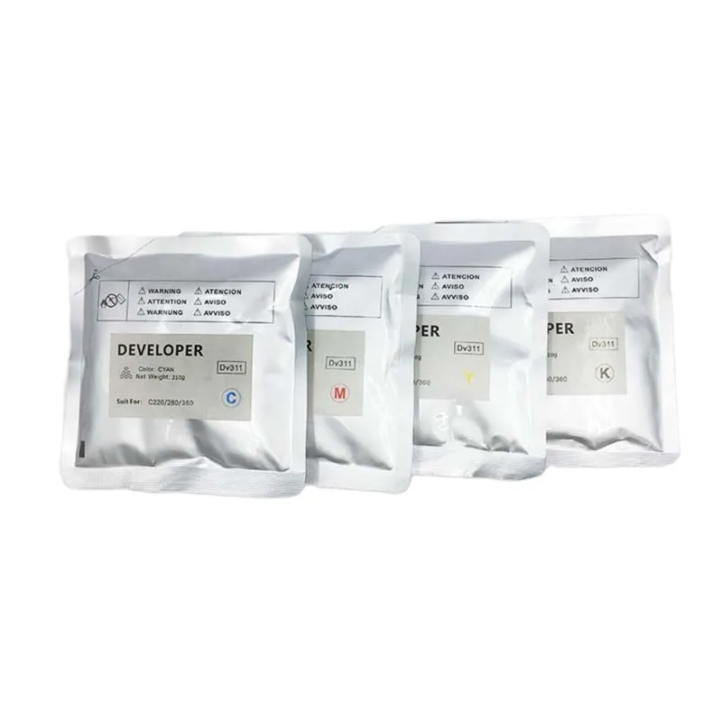Popular High Quality Compatible Toner DV313 258/368/458/558 C308 Copier Color Developer for Konica Minolta Bizhub