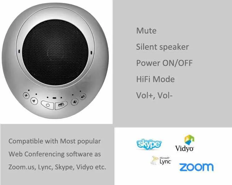 RF2.4G Wireless Dual Chat Pods Omni-directional microphone for conference system