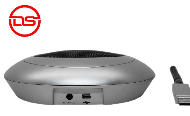 RF2.4G Wireless Dual Chat Pods Omni-directional microphone for conference system