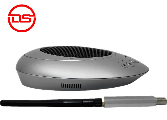 RF2.4G Wireless Dual Chat Pods Omni-directional microphone for conference system