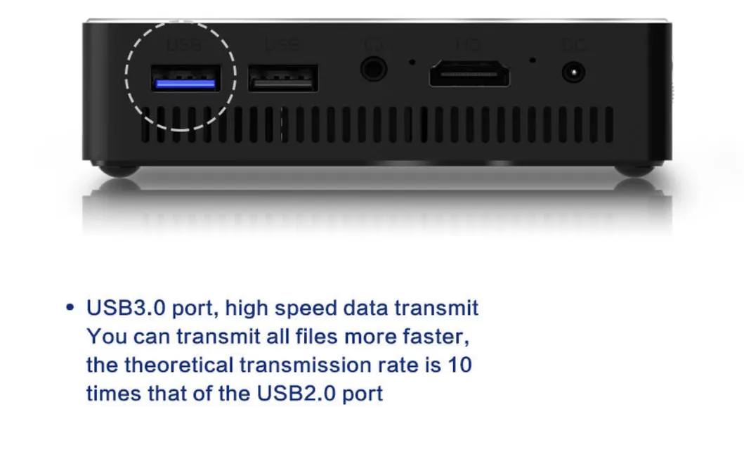 Smart Mini Rk3328 Portable HD 4K Video Mobile Wireless DLP Projector for Home Office