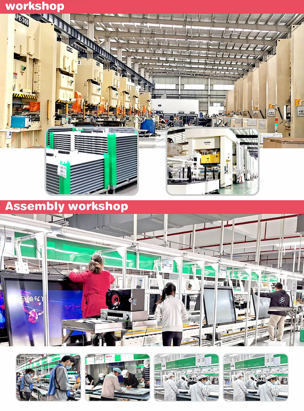 T6h86b SKD 86 Inch 4K LCD Display Interactive Intelligence Panel Glass Board for Teaching