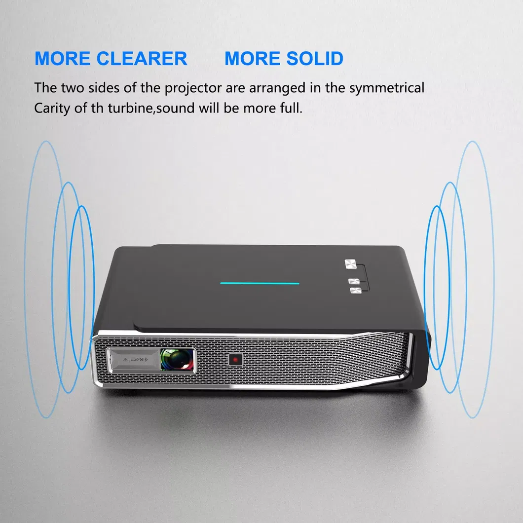 Top Hotsale HD 1080P LED DLP 3D 4K Android Smart Portable Mini Projector 4K Screen LED Projectors for Sale