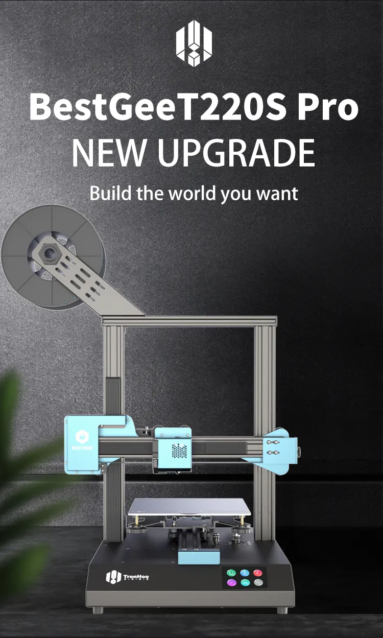Tronhoo Wholesale Desktop 3D Printer High Precision Auto Leveling Printer