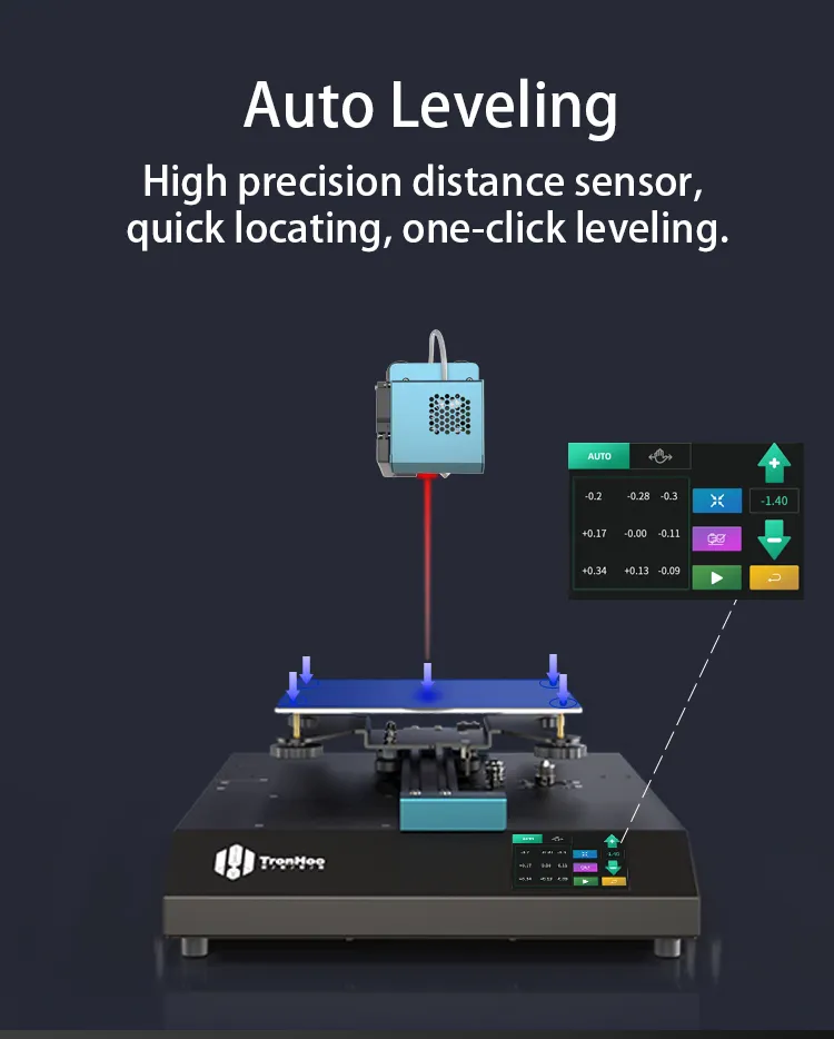 Tronhoo Wholesale Desktop 3D Printer High Precision Auto Leveling Printer