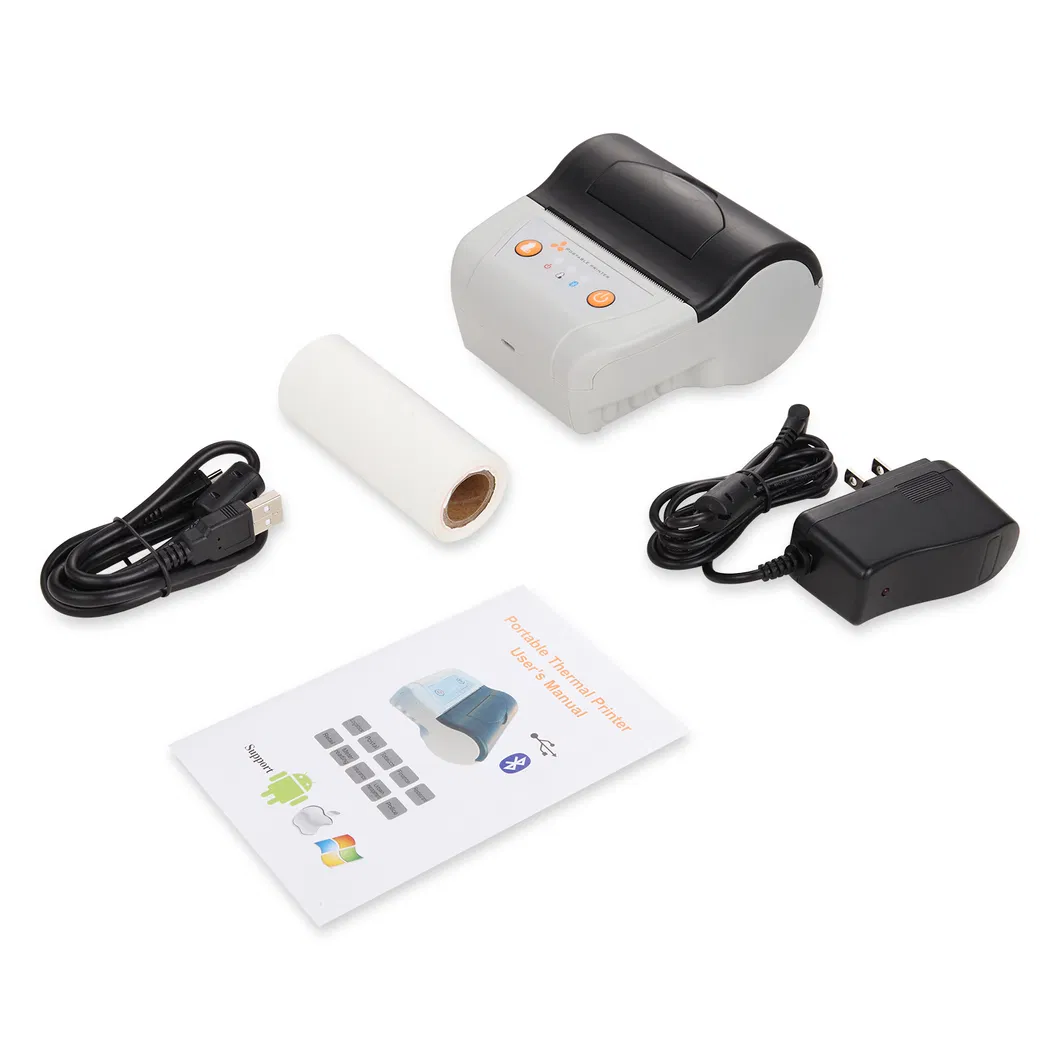 Ts-M330 Pocket Color Sticker Label 4 POS Machine 58mm Bluetooth with Thermal Barcode 3 Inch Receipt Printer
