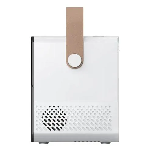 Ultra Portable LCD Projector with Wrist Home Entertaimenttheater 8000 Lumens 2000: 1 Contrast Ratio with HD USB TF Card AV Connect Port