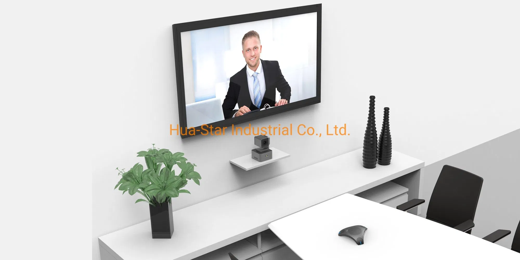 USB Speaker Phone 360° Omnidirectional Microphone Portable Conference