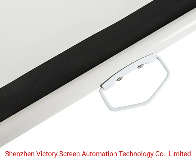 Victory for Home Theater High Gain 100inch 4: 3 Format Automatic Projection Screen Manual Projector Screen