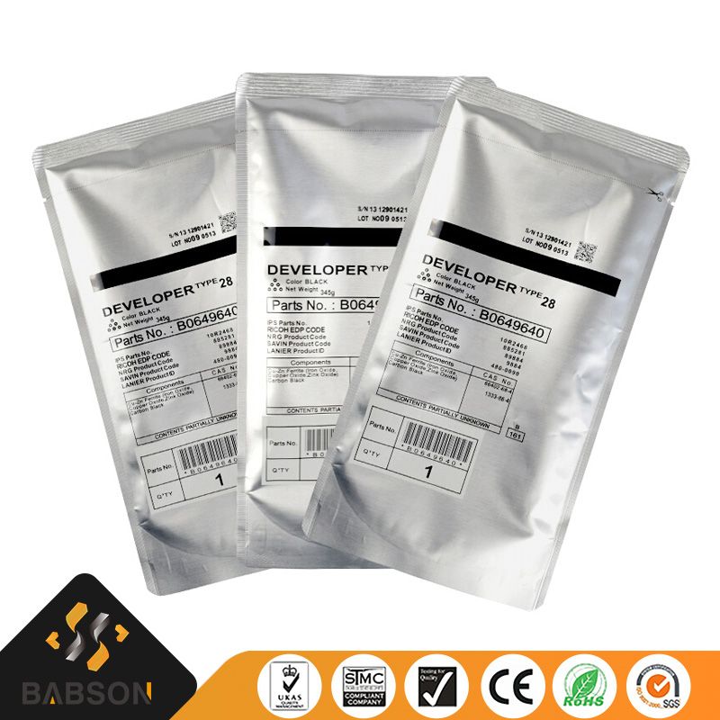 Wholesale Compatible Copier Parts Type 28# Developer for Ricoh Models Cet1015 1018 1027 1032 3025 2500 3352