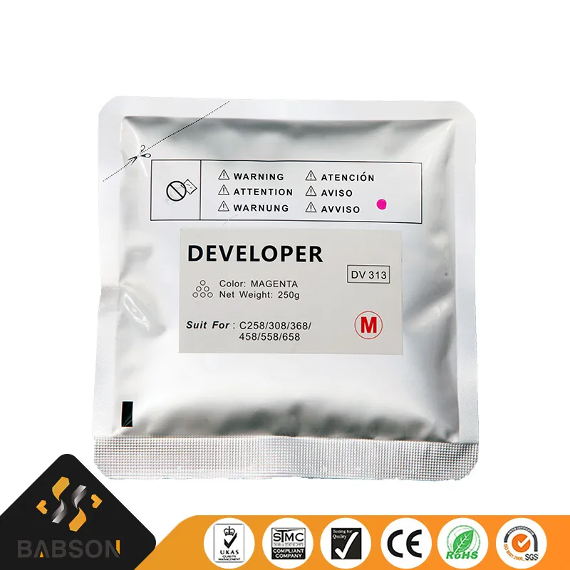 Wholesale Compatible Copier Parts Type DV313 Developer for Bizhub Models C308 258 368 458 558 658