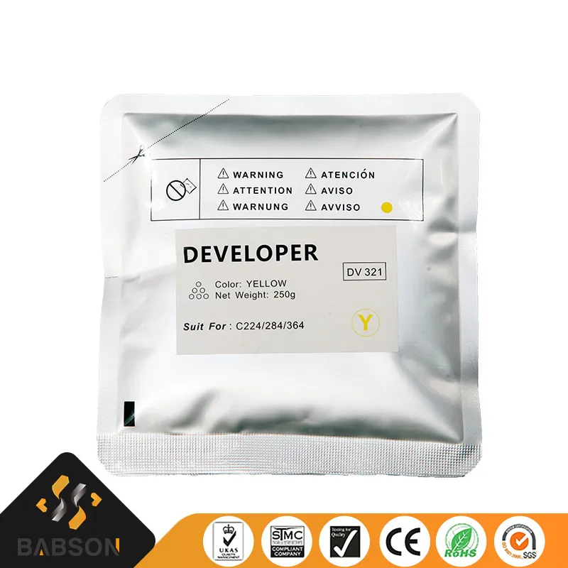 Wholesale Compatible Copier Parts Type DV321 Developer for Bizhub Models C224 284 364