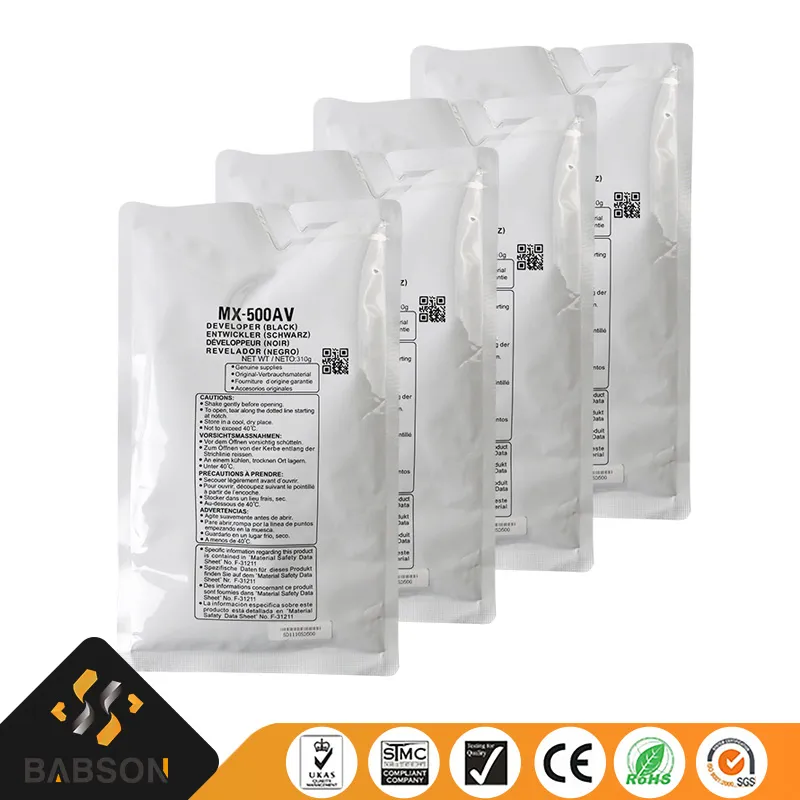 Wholesale Compatible Copier Parts Type Mx500AV Developer for Sharp Models Mx363u 453u 503u 4528u