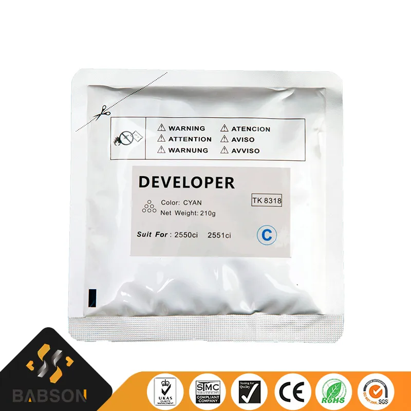 Wholesale Compatible Copier Parts Type Tk8318 Developer for Kyocera Models 2550ci 2551ci